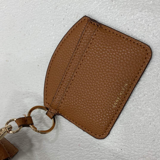 Womens Tan Brown Leather Inner Pocket Shoulder Hobo Bag W/Card Holder image number 8