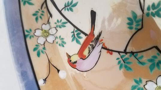 Vintage Hand Painted Serving Dish Made In Japan image number 4