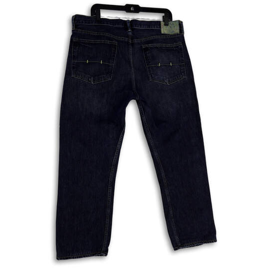 Mens Blue 15941 Denim Medium Wash Straight Leg Jeans Size 36X30 image number 4