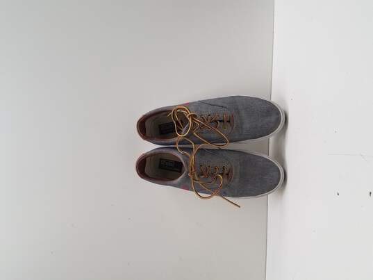 Buy the Polo Ralph Lauren Vaughn Denim Canvas Fashion Sneakers Men's Size 11D |