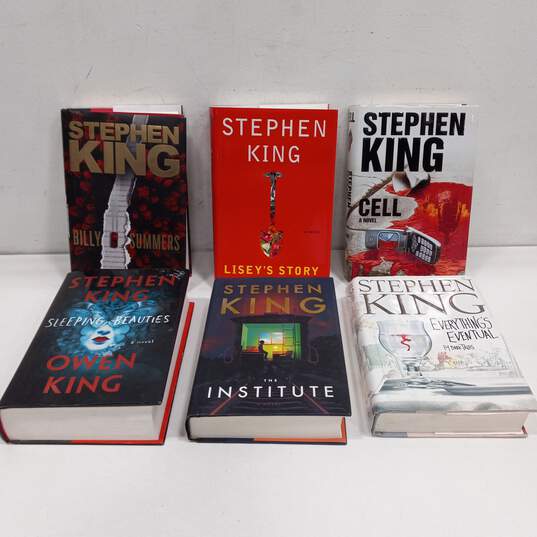 Bundle of 6 Assorted 1st Edition Stephen King Novels image number 1