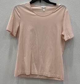 Escada Women's Size 38 Light Pink Short Sleeve Top