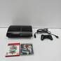 Black Sony PlayStation 3 Console Game Bundle image number 1