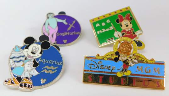 Collectible Disney Mickey & Minnie Mouse Zodiac & Mary Poppins Enamel Trading Pins 45.8g image number 2