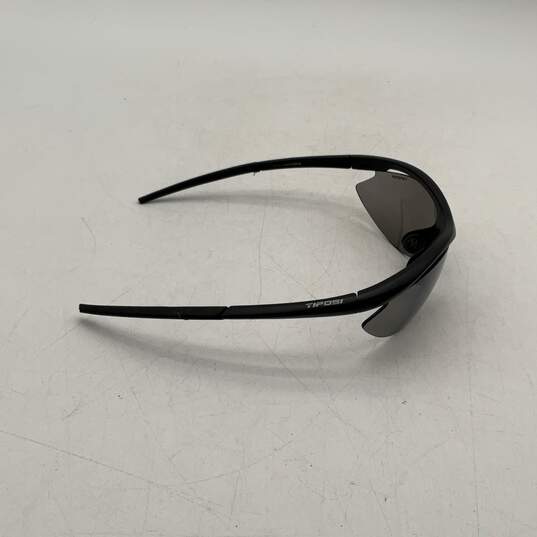 Tifosi Mens Slip T-G045 Black Half-Rim UV Protection Work Wrap Sunglasses image number 6