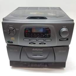 Audiophase 3 Disc Rotary Changer System CD/Tape Player with Speakers Model CD-179 alternative image