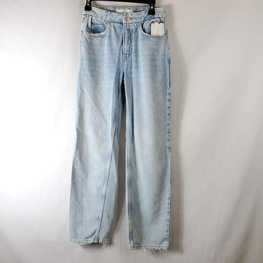 Good American Zara Women Blue Jeans Sz 0/32 NWT image number 1