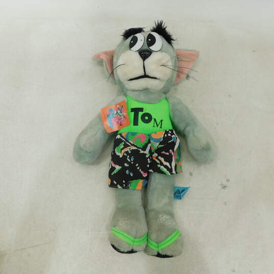Vintage 1989 Tom And Jerry Tom Cat Ace Novelty Co. 18 in Plush Stuffed Animal image number 1