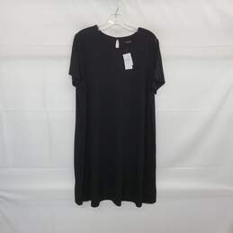 J. Jill Black Short Sleeve Midi Sheath Dress WM Size XL NWT alternative image