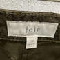 NWT Womens Green Denim Animal Print Front Pocket Skinny Jeans Size 28 image number 4