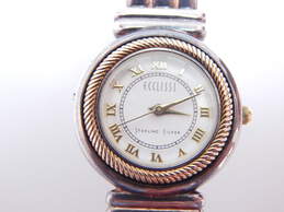 Ladies Ecclissi Sterling Silver 3010 Quartz Bracelet Watch 50.8g