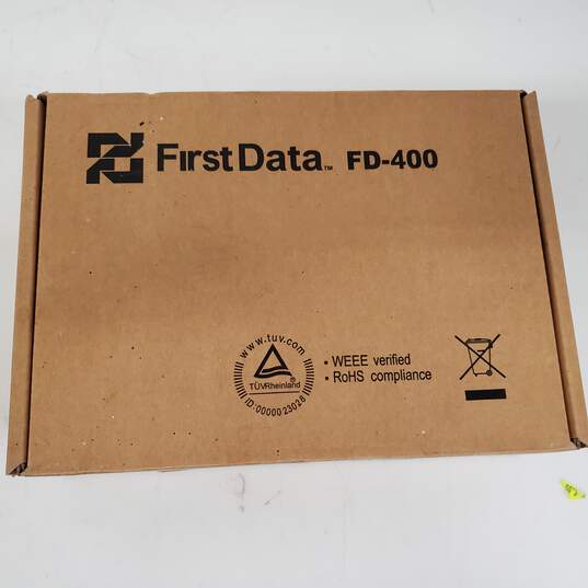 FD400 FIRST DATA CREDIT CARD MACHINE ONLY Untested-Sold AS IS image number 4