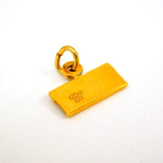 10k Yellow Gold Service Pendant 1g image number 3