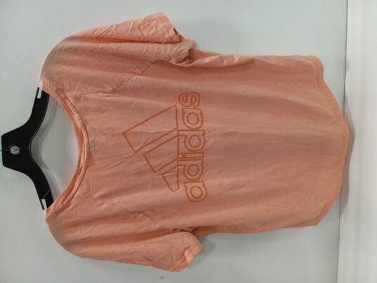 Adidas Athletic V-Neck T-Shirt Women's Size M image number 2