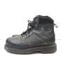 Harley Davidson Black Steel Toe Leather Ankle Lace Zip Boots Men's Size 7 M image number 3
