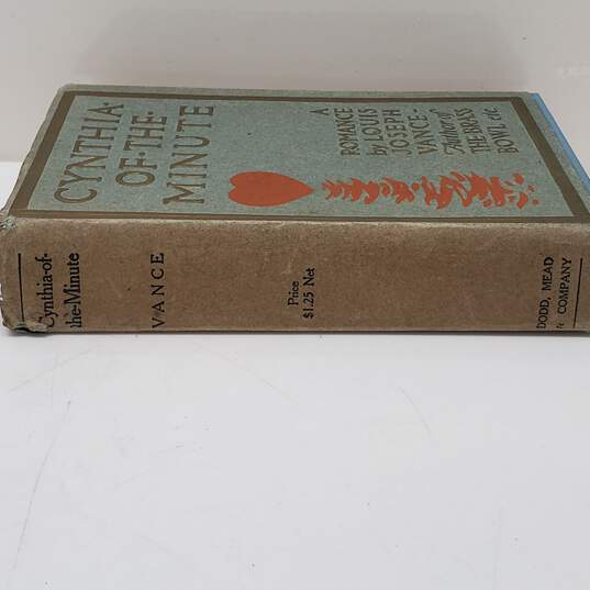 Cynthia of the Minute by Louis Joseph Vance HC 1911 image number 2