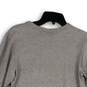 Womens Gray Crew Neck Long Sleeve Regular Fit Pullover T-Shirt Size Small image number 4