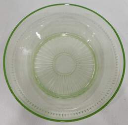Vintage Uranium Glass Bowl Dish alternative image