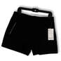 NWT Womens Black Elastic Waist Pocket Trekkie North Athletic Shorts Size 12 image number 1