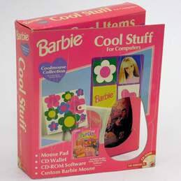 VTG Barbie Cool Stuff For Computers PC Accessories Set CD/Case Mousepad IOB NEW