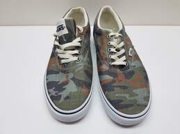 Vans Shoes Mens Washed Camo Athletic Low Top Skate Sneakers 10.5
