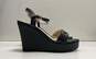 Calvin Klein Karper Black Wedge Heels Shoes Size 9 M image number 1