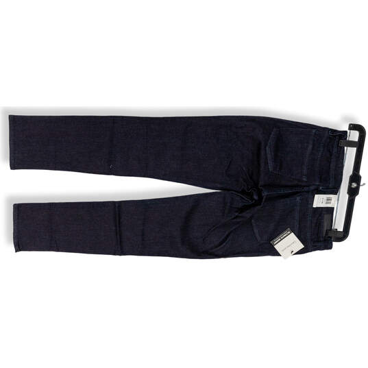 NWT Womens Blue Denim Dark Wash Slim Fit Stretch Skinny Leg Jeans Size 6 image number 2