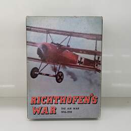 Richthofen's War Board Game As-Is