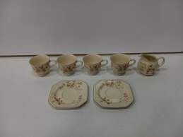Mikasa Teacup, Saucer, & Creamer Set