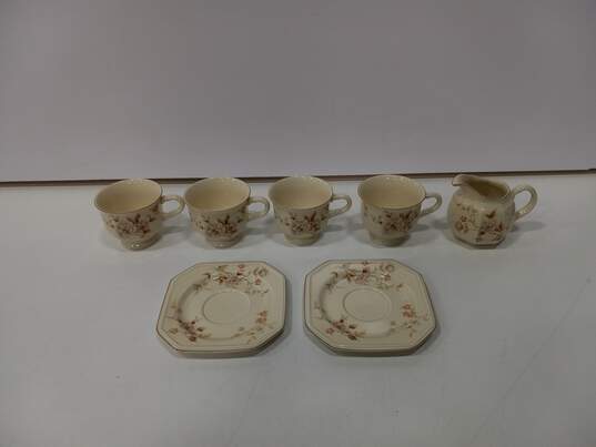 Mikasa Teacup, Saucer, & Creamer Set image number 1