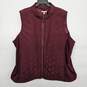 Red Jersey Quilted Vest image number 1