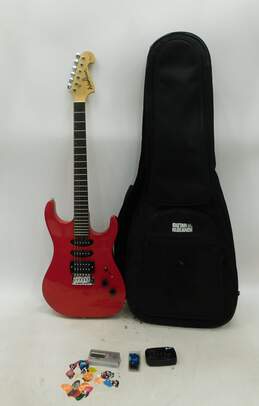Washburn Brand X-10/MC X-Series Model Red Electric Guitar w/ Gig Bag and Accessories