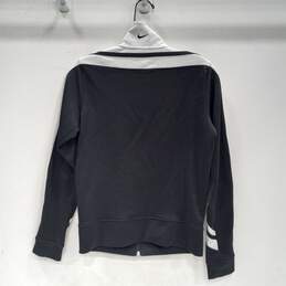 Nike Black Full Zip Track Jacket Size S (4-6) alternative image
