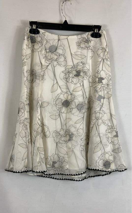 White House Black Market Mullticolor Skirt - Size 0 image number 1