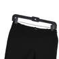 Womens Black Flat Front Straight Leg Side Zip Pull-On Ankle Pants Size 00P image number 3