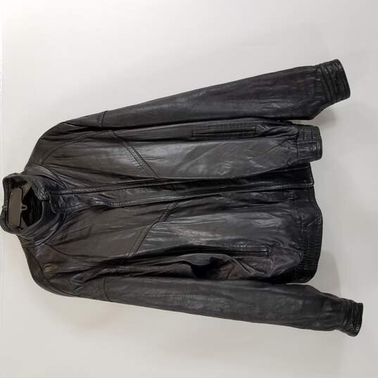 Buy the Vintage Men Black Bomber Jacket XXL | GoodwillFinds