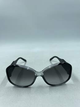 Salvatore Ferragamo Gradient Black Oversized Sunglasses alternative image