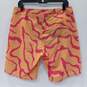 Patagonia Men's Yellow Pink Stretch Hydropeak Gerry Lopez Board Shorts Swimwear Size 31 Size 31 image number 4