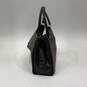Womens Madison Carlyle Black Beige Turn Lock Inner Pocket Shoulder Bag image number 4