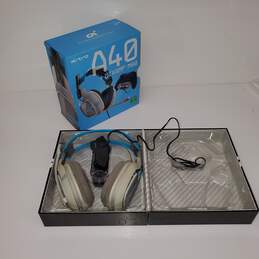 Untested Astro A40 +Mixamp M80 Gaming Headset Designed For Xbox One