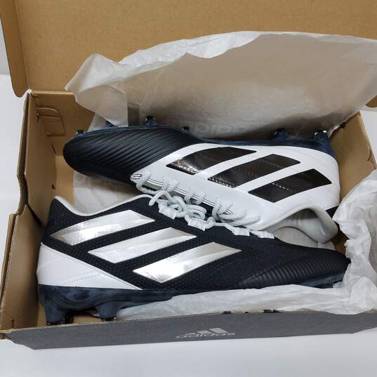 Adidas Freak Carbon Low black white silver soccer cleats men's 13 NIB image number 1