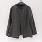 Merona Gray Wool Pea Coat Women's Size M image number 2