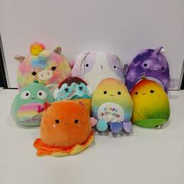 Bundle of Eight Assorted Squishmallows Plush Toys