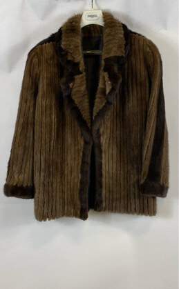 Unbranded Vintage Women's Brown Fur Coat- M/L