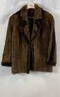 Unbranded Vintage Women's Brown Fur Coat- M/L image number 1