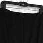 White House Black Market Womens Black Back Zip A-Line Skirt Size 6 image number 4