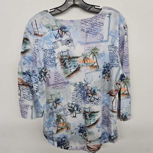 Chico Floral 3/4 Sleeve image number 2