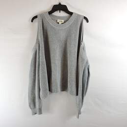 Open Edit Women Grey Sweater Sz 2X NWT
