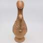 Vintage MCM Royal Haeger Pottery Sandy Beige 18in. Pitcher Vase w/ Handle image number 3