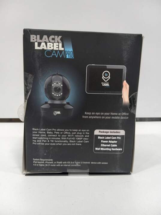 Black Label Cam Pro Security Camera IOB image number 3
